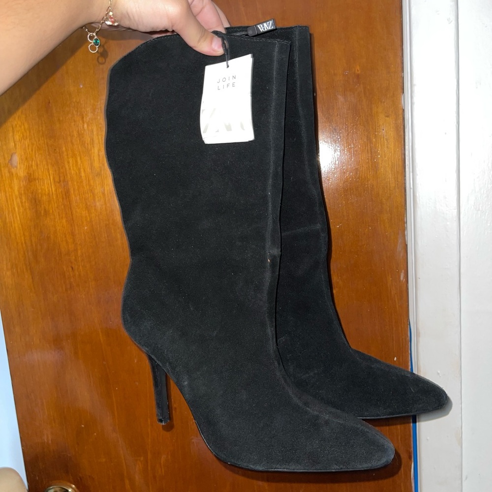 Zara Boot Heels BRAND NEW